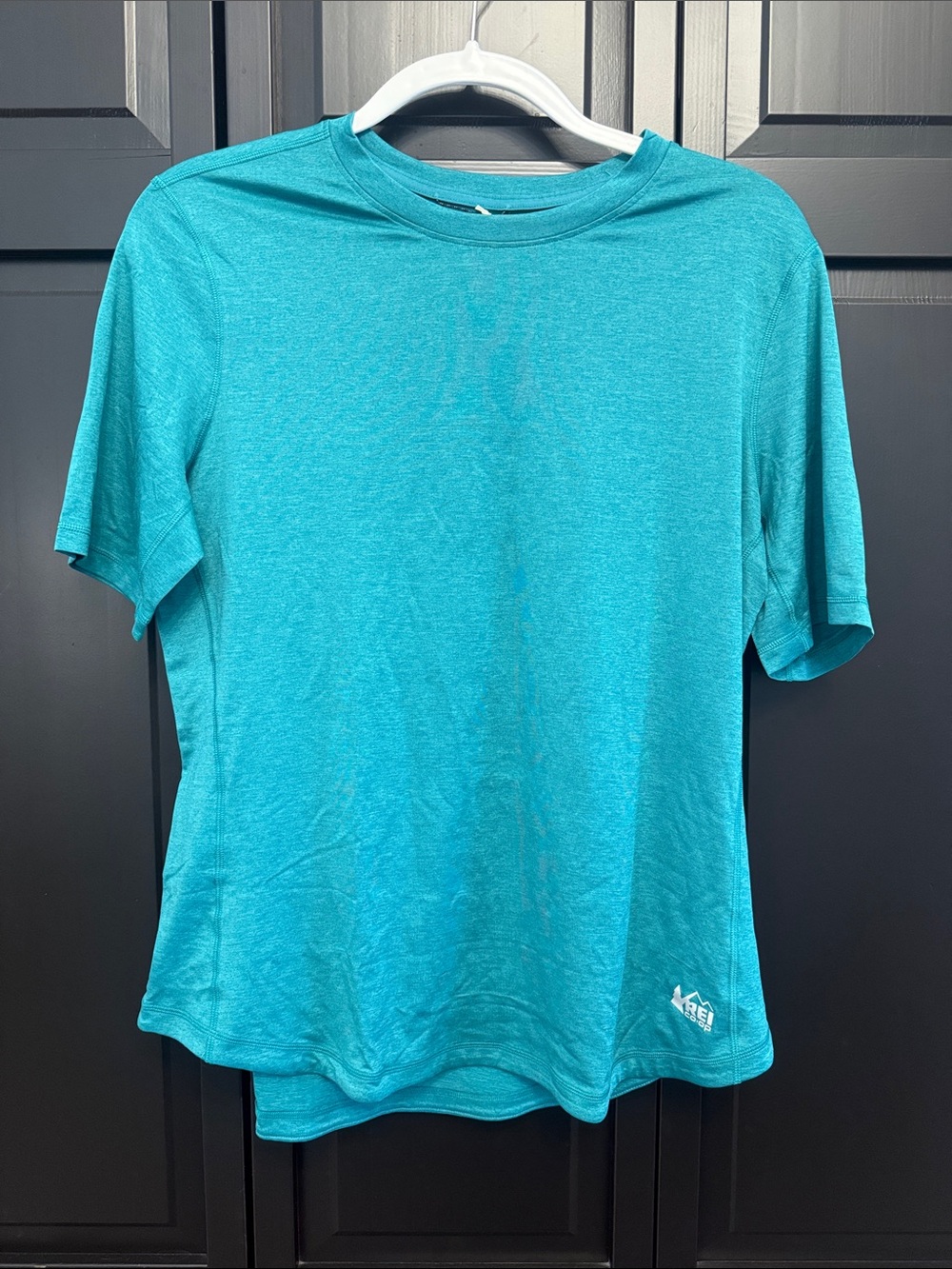 REI Women's Teal Short-Sleeve Active Tee - Size Large NWT